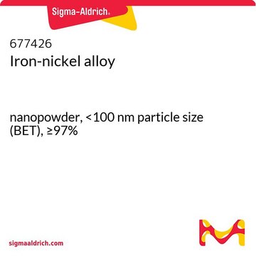 铁镍合金 nanopowder, &lt;100&#160;nm particle size (BET), &#8805;97%