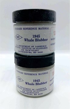 Organics in whale blubber NIST&#174; SRM&#174; 1945