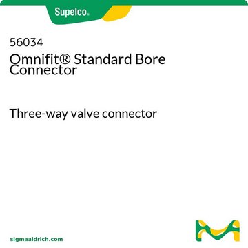 Omnifit&#174; 标准口径连接器 Three-way valve connector