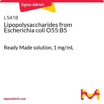 Lipopolysaccharides from Escherichia coli O55:B5 Ready Made solution, 1&#160;mg/mL