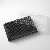 Corning® Matrigel® Matrix -3D plate, Phenol Red-Free 96-well Black/Clear, with Lid well size 96 wells, clear black wells, lid