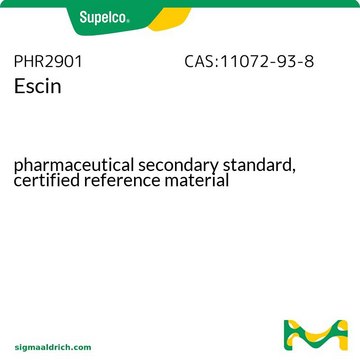 &#946;-七叶皂苷 pharmaceutical secondary standard, certified reference material