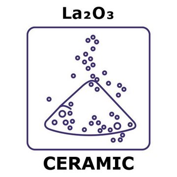 Lanthanum oxide powder, max. particle size 200 micron, weight 200&#160;g