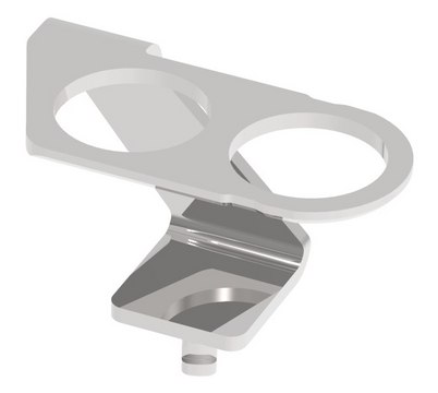 Steritest&#174; Symbio drain tray support for 2 canisters, ISL pump This accessory streamlines the workflow and increases safety during sterility testing