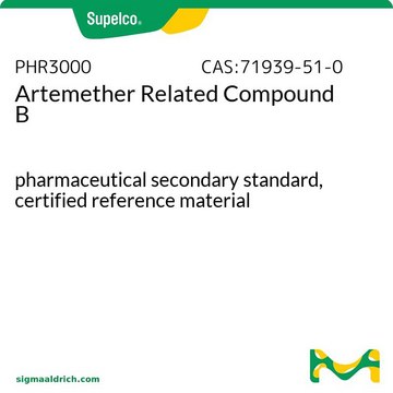 Artemether Related Compound B pharmaceutical secondary standard, certified reference material