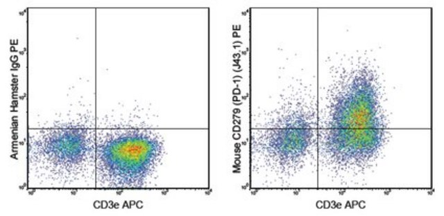 Anti-CD279 (PD-1) Antibody (mouse), PE, clone J43.1 clone J43.1, 0.2&#160;mg/mL, from hamster(Armenian)