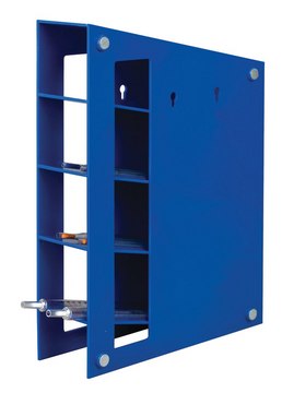 Manual pipette racks blue plastic