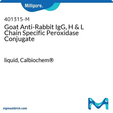 Goat Anti-Rabbit IgG, H &amp; L Chain Specific Peroxidase Conjugate liquid, Calbiochem&#174;