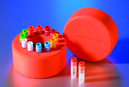 康宁公司&#174; CoolCell &#8482; LX 细胞冷冻容器 (12 x 1 mL or 2 mL cryogenic vials), orange