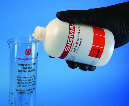 Aldrich&#174; Molarmatic&#174; measuring cylinders for sulfuric acid, 1-3 M, Class A, calibrated to contain, volume 350&#160;mL