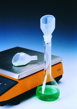 Weighing funnel size S, borosilicate glass