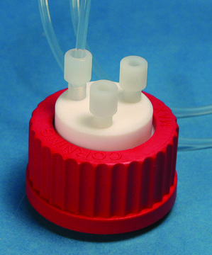 Delivery cap for VerSA-Flow&#8482; dispenser three-hole