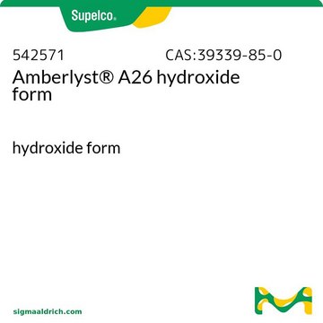 Amberlyst&#174; A26氢氧型 hydroxide form