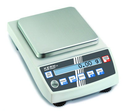 Kern PCB precision balances Kern PCB 3500-2, weighing capacity 3500&#160;g, accuracy: 0.01&#160;g, precision: ±0.05&#160;g