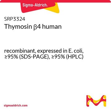 Thymosin &#946;4 human recombinant, expressed in E. coli, &#8805;95% (SDS-PAGE), &#8805;95% (HPLC)