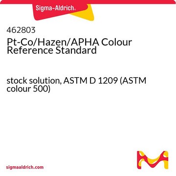 Pt-Co/Hazen/APHA颜色参考标准品 stock solution, ASTM D 1209 (ASTM colour 500)