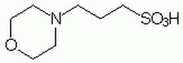 MOPS ULTROL&#174; Grade, &#8805;99% (titration), zwitterionic buffer useful in pH range 6.5-7.9