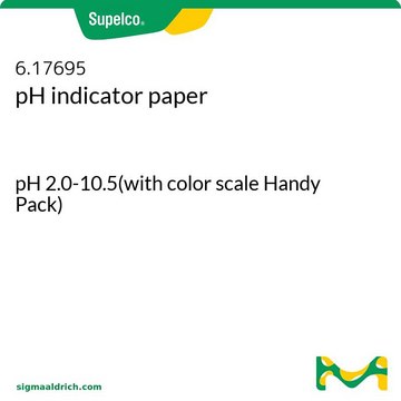 pH indicator paper pH 2.0-10.5(with color scale Handy Pack)