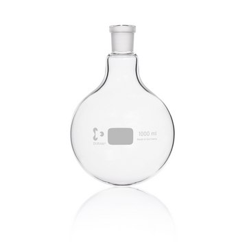 DURAN&#174; reaction flask with ground joint glass flask, flask capacity (1,000&#160;mL), single neck, round bottom, neck joint: ST/NS 24/29