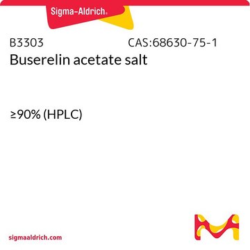 Buserelin acetate salt &#8805;90% (HPLC)