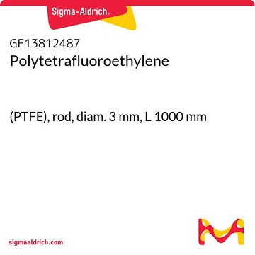 聚四氟乙烯 (PTFE), rod, diam. 3&#160;mm, L 1000&#160;mm