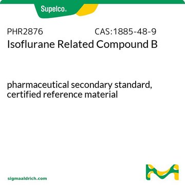 Isoflurane Related Compound B pharmaceutical secondary standard, certified reference material