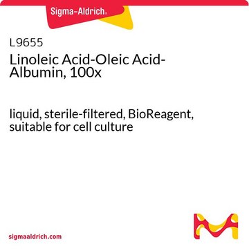 Linoleic Acid-Oleic Acid-Albumin, 100x liquid, sterile-filtered, BioReagent, suitable for cell culture