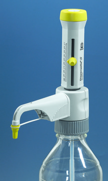 BRAND&#174;Dispensette&#174; S 有机，模拟可调瓶口分液器 volume range 1-10&#160;mL, with recirculation valve