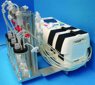 3D Biotek 3D perfusion bioreactor system with pump 6 well chamber with PS scaffold inserts, autoclavable, AC/DC input 240 V AC, UK plug