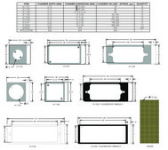 Grace Bio-Labs HybriWell™ seals, assortment with applicator stick, pack of 8 ea