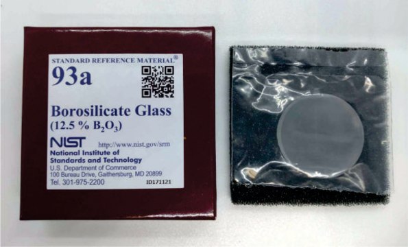 Borosilicate glass NIST&#174; SRM&#174; 93a