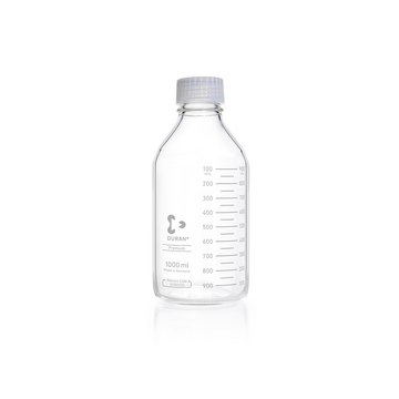 Duran&#174; premium bottle, complete with pouring ring and screw cap capacity 1,000&#160;mL