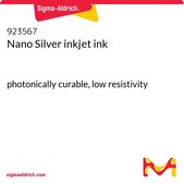 Nano Silver inkjet ink photonically curable, low resistivity