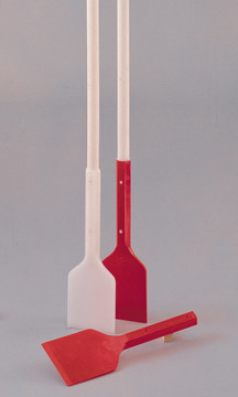 Scienceware&#174; scraper red high-density polyethylene, handle L 10&#160;in.