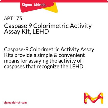 Caspase 9 Colorimetric Activity Assay Kit, LEHD Caspase-9 Colorimetric Activity Assay Kits provide a simple &amp; convenient means for assaying the activity of caspases that recognize the LEHD.