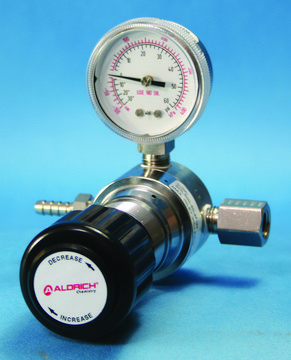 Aldrich&#174; mini gas regulator stainless steel body