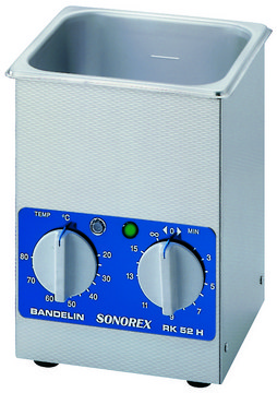 Bandelin SONOREX&#8482; SUPER with built-in heating Ultrasonic baths Bandelin RK 52H, capacity 1.8&#160;L