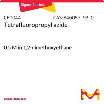 Tetrafluoropropyl azide 0.5&#160;M in 1,2-dimethoxyethane