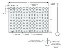 Grace Bio-Labs ProCrystal™ protein crystallization cover uncut, plastic liner