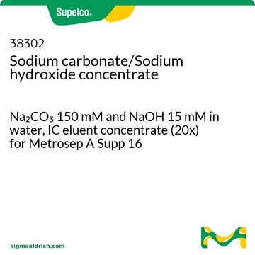 碳酸钠/氢氧化钠溶液 Na2CO3 150 mM and NaOH 15 mM in water, IC eluent concentrate (20x) for Metrosep A Supp 16