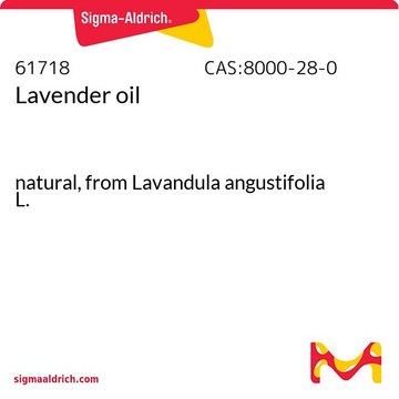 Lavender oil natural, from Lavandula angustifolia L.