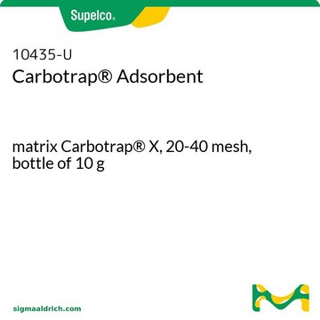 Carbotrap&#174; Adsorbent matrix Carbotrap&#174; X, 20-40&#160;mesh, bottle of 10&#160;g