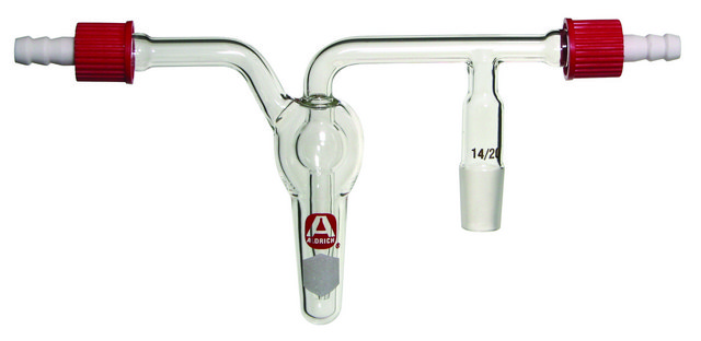 Aldrich&#174; in-line oil bubbler with SafetyBarb&#174; hose connectors joint: ST/NS 29/32