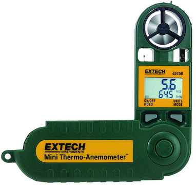 Extech Mini Thermo-Anemometer with Humidity