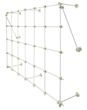 Troemner Lab-Frame standard kit with stainless steel rods X-large, 48 in. x 72 in.