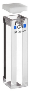 Hellma&#174; 半微量荧光比色皿 High Performance Quartz Glass, spectral range 200-2,500 nm, pathlength 10x4&#160;mm, chamber volume 1,400&#160;&#956;L