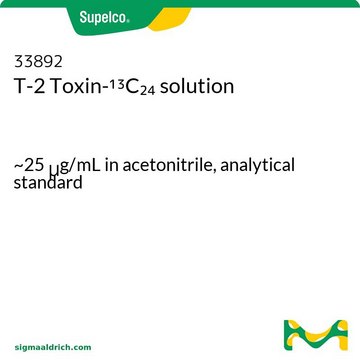 T-2 毒素-13C24 溶液 ~25&#160;&#956;g/mL in acetonitrile, analytical standard