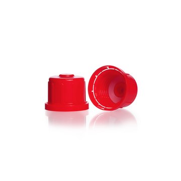 Safety Tamper-Proof Screw Caps For Narrow Neck Square Bottles neck Joints: (GL 32 H)