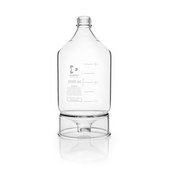Duran® Hplc Reservoir Bottle conical bottom clear bottle, neck Joints: threaded (GL45), capacity 3500 mL