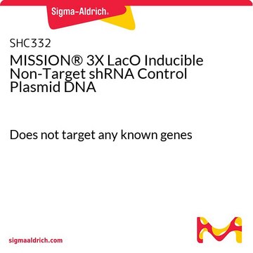 MISSION&#174; 3X LacO Inducible Non-Target shRNA Control Plasmid DNA Does not target any known genes